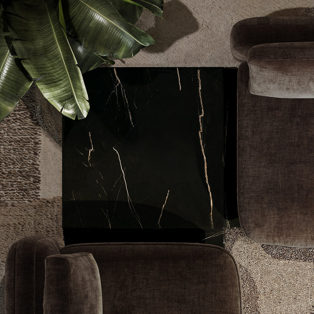 Overlap Corner Wedge Side Table
