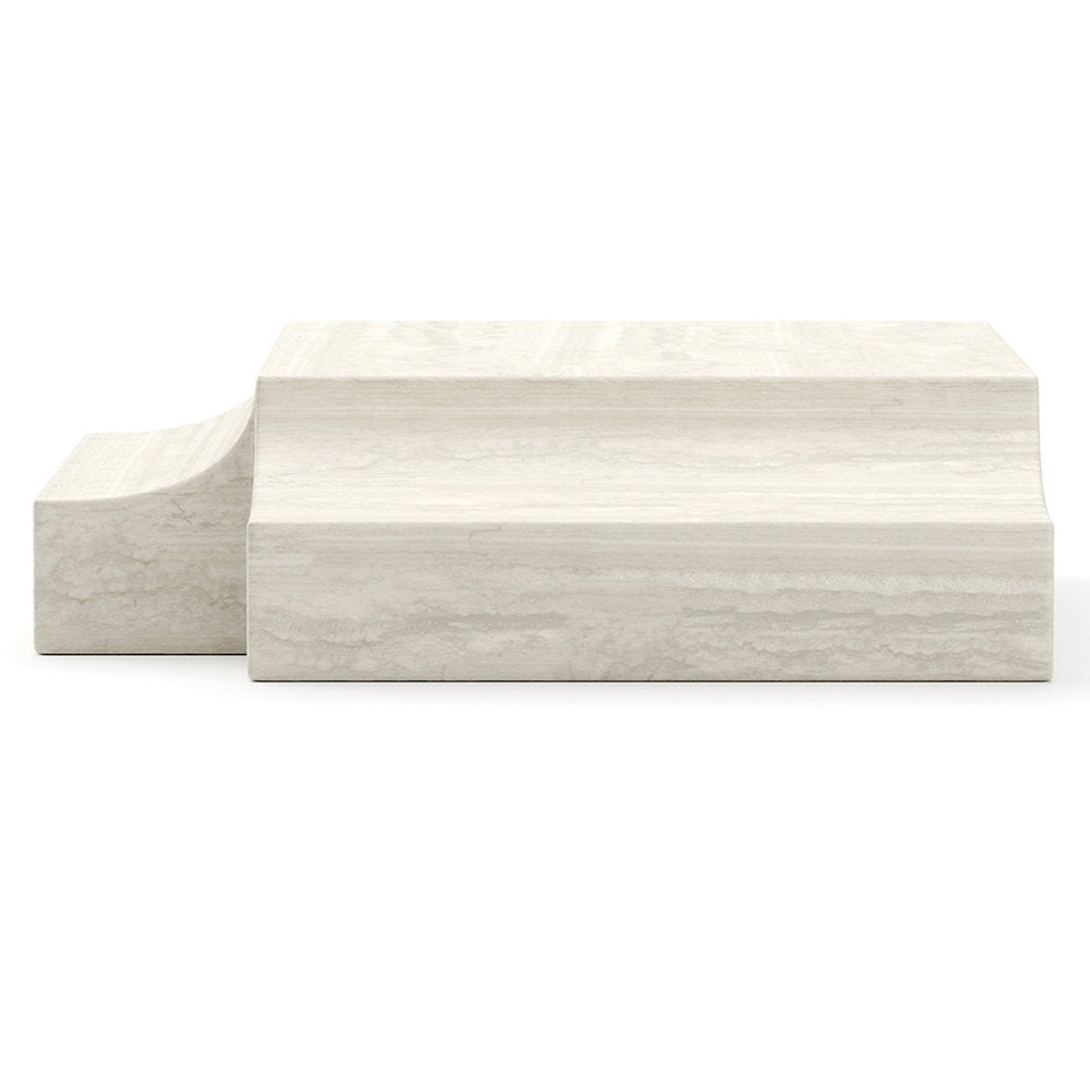 Overlap Corner Wedge Side Table