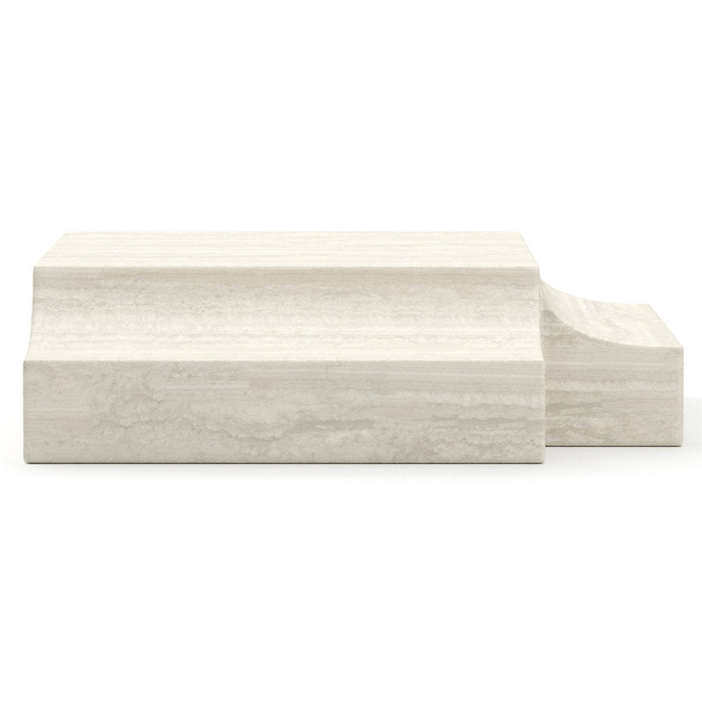 Overlap Corner Wedge Side Table