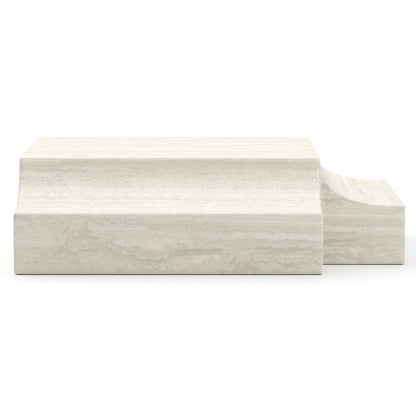 Overlap Corner Wedge Side Table