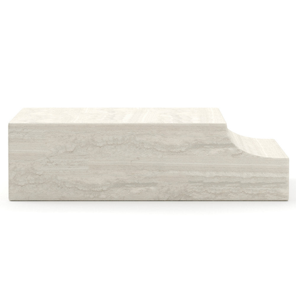 Overlap Corner Wedge Side Table