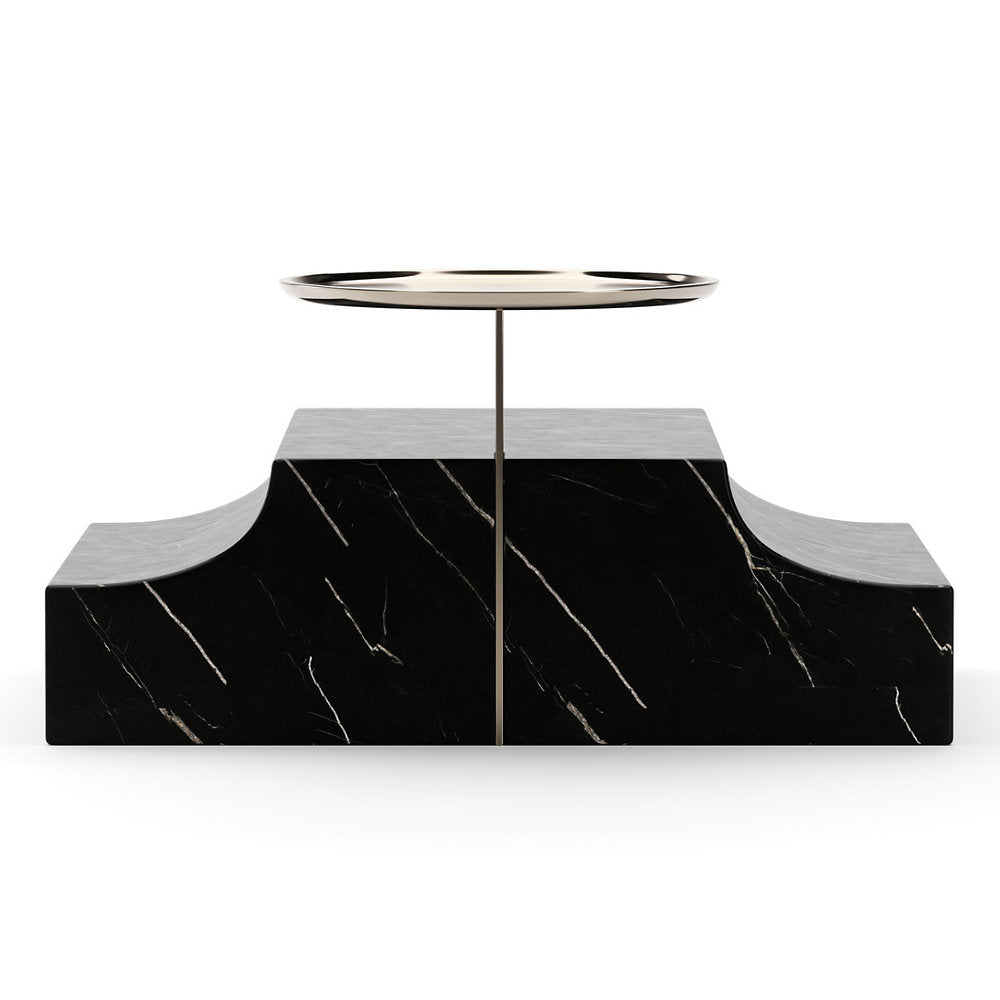 Overlap Rectangular Wedge with Side Table