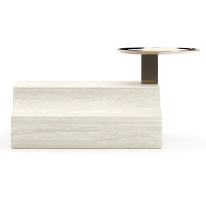 Overlap Rectangular Wedge with Side Table