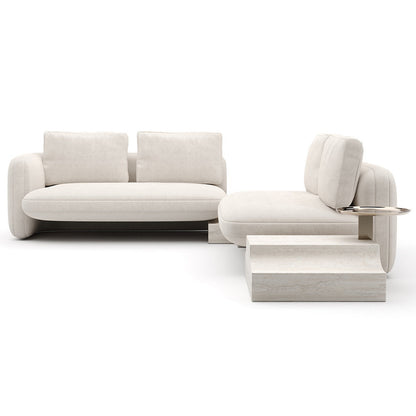 Overlap Wedge Sectional Sofa