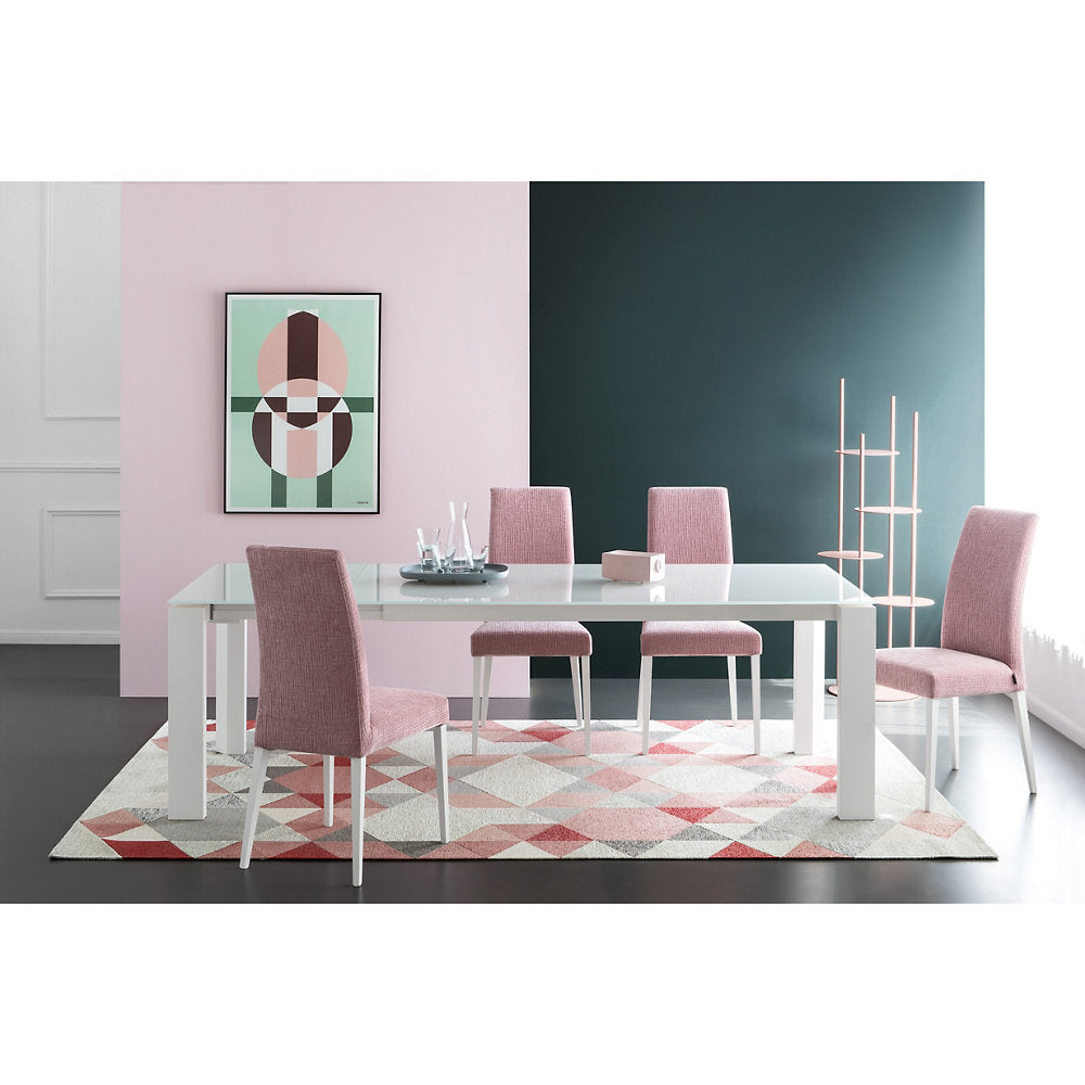 Omnia Glass Extension Table