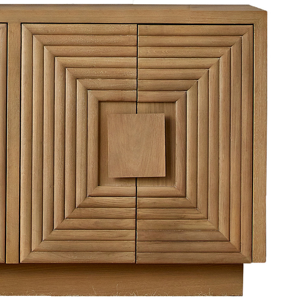 Morombe Oak Cabinet