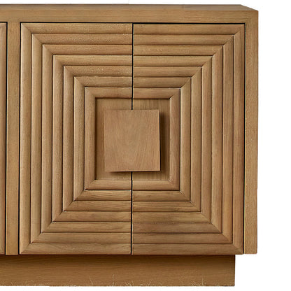 Morombe Oak Cabinet
