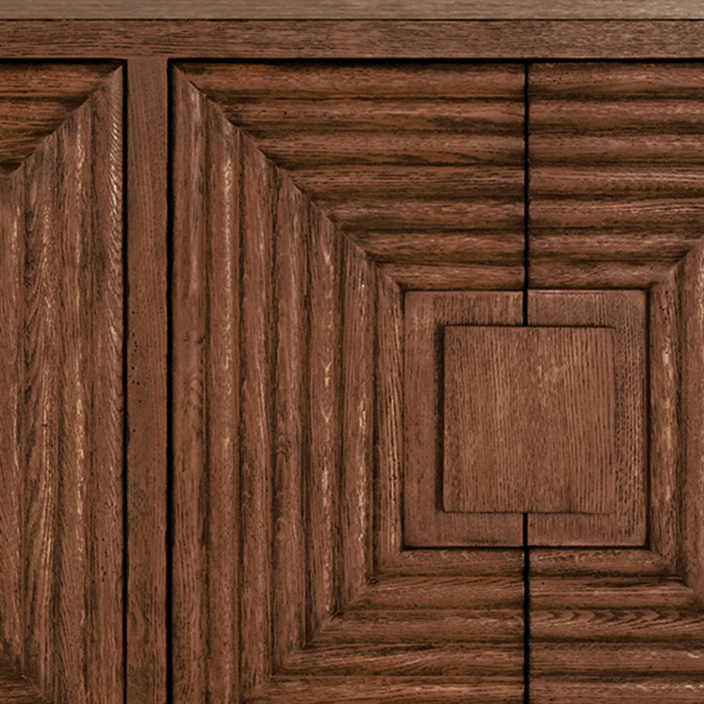 Morombe Oak Cabinet