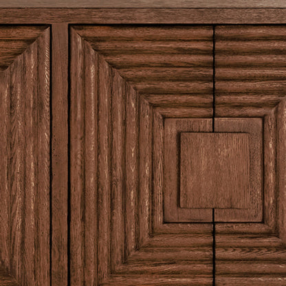 Morombe Oak Cabinet
