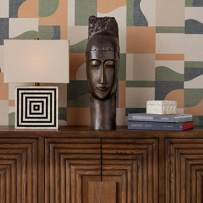 Morombe Oak Cabinet