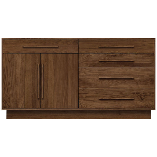 Moduluxe Five-Drawer, Two-Door Dresser, 35-Inch High