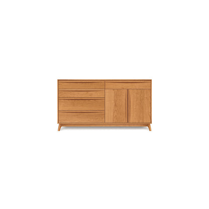 Catalina Cherry Five-Drawer/Two-Door Buffet