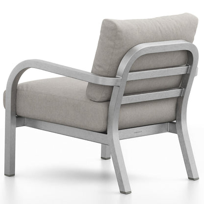 Navy Outdoor Lounge Armchair