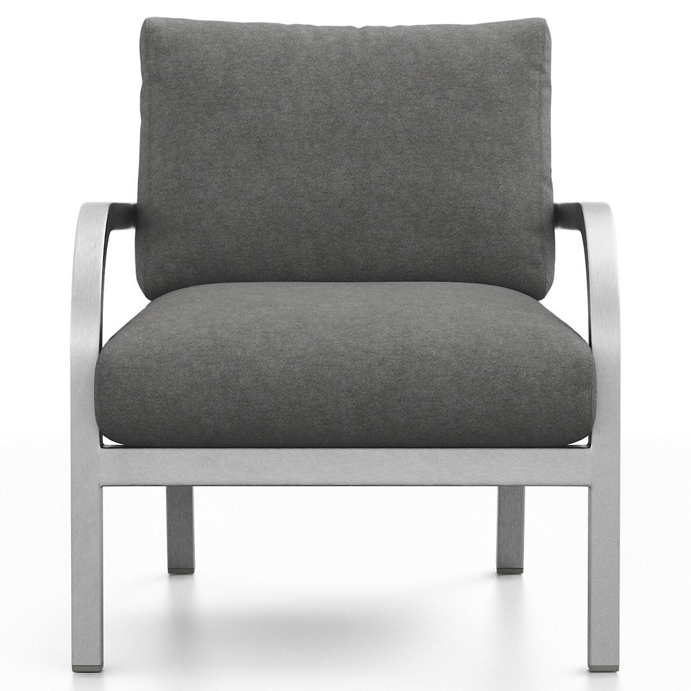 Navy Outdoor Lounge Armchair