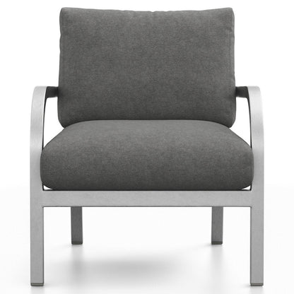 Navy Outdoor Lounge Armchair