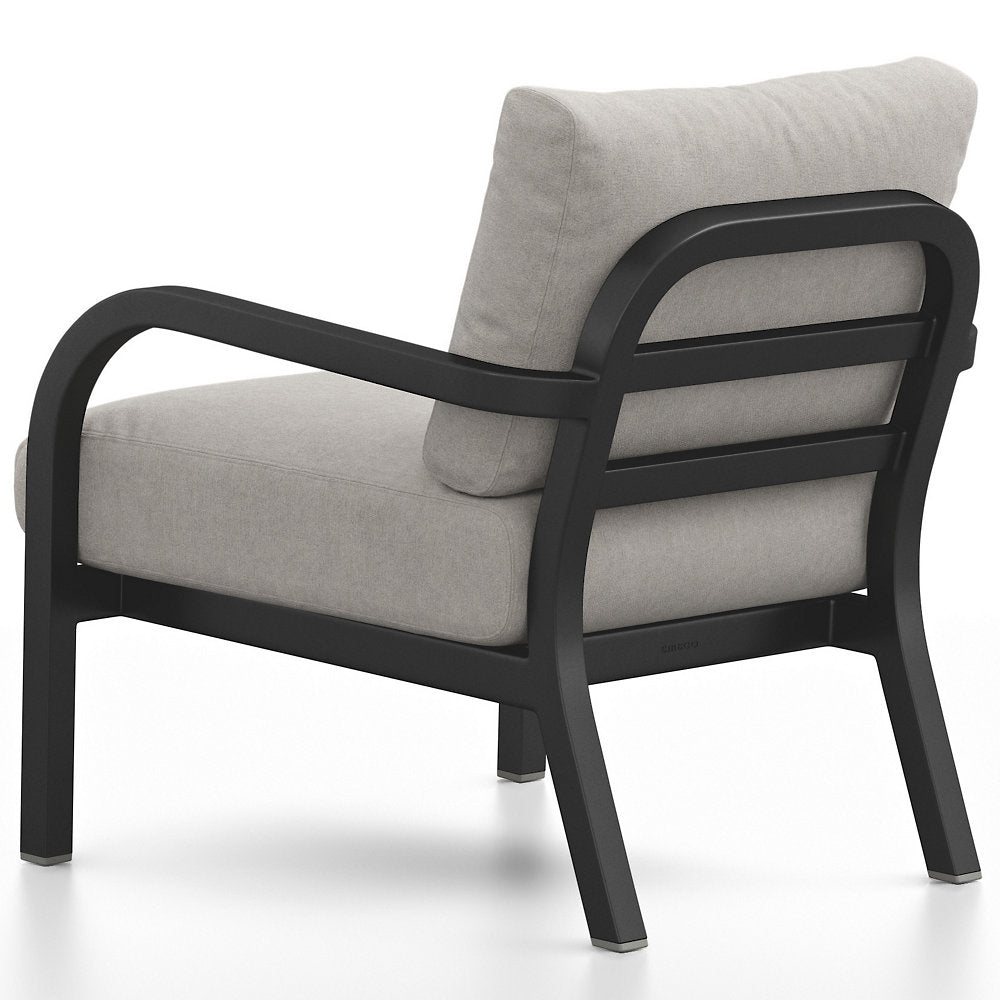Navy Outdoor Lounge Armchair