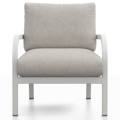 Navy Outdoor Lounge Armchair