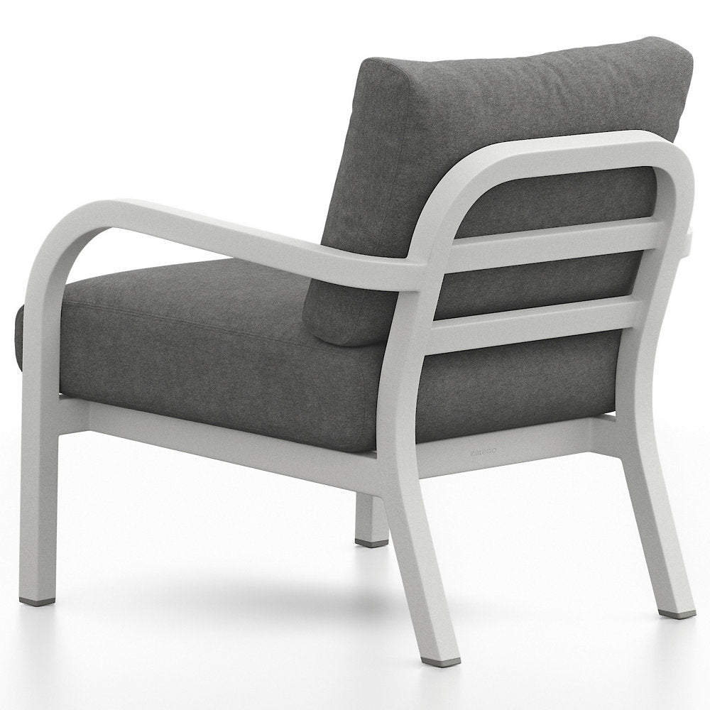 Navy Outdoor Lounge Armchair