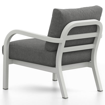 Navy Outdoor Lounge Armchair