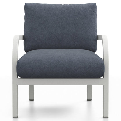 Navy Outdoor Lounge Armchair