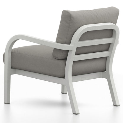 Navy Lounge Armchair