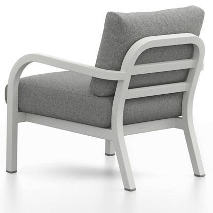 Navy Lounge Armchair