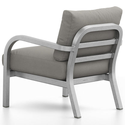Navy Lounge Armchair