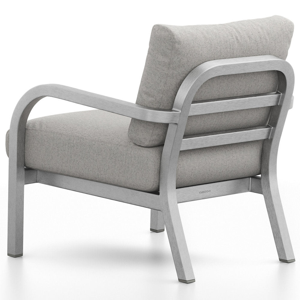 Navy Lounge Armchair