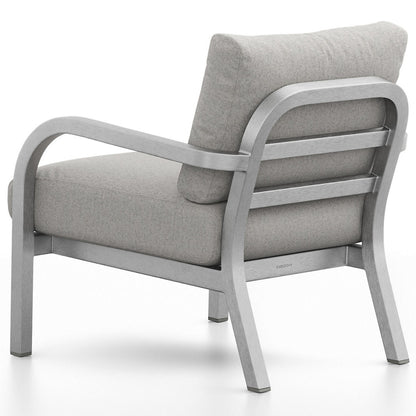 Navy Lounge Armchair