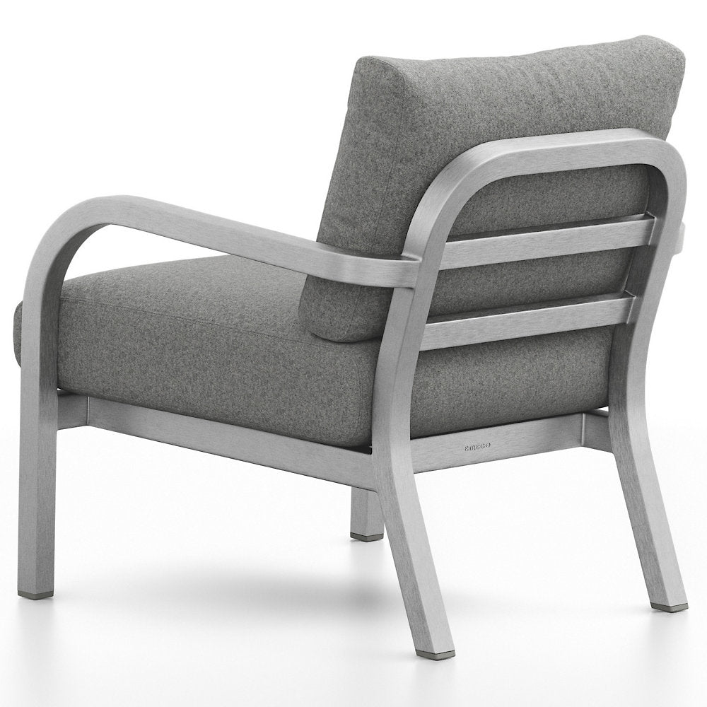 Navy Lounge Armchair