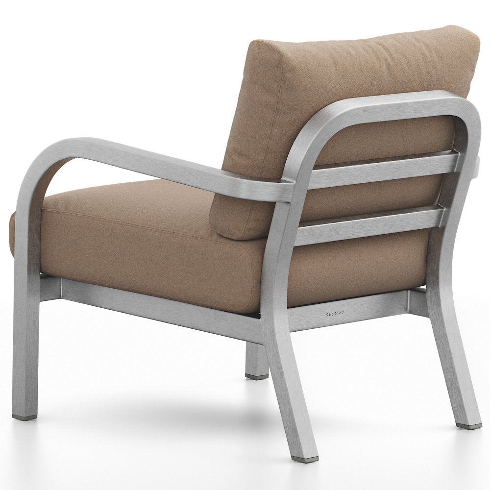 Navy Lounge Armchair