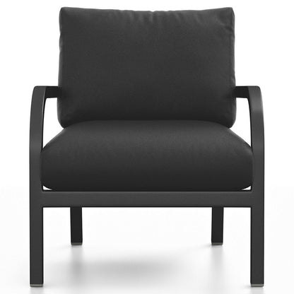 Navy Lounge Armchair