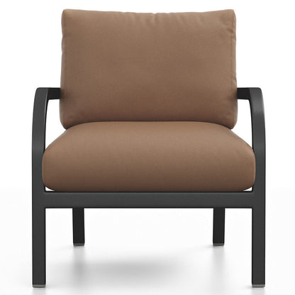 Navy Lounge Armchair