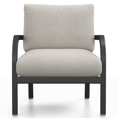 Navy Lounge Armchair