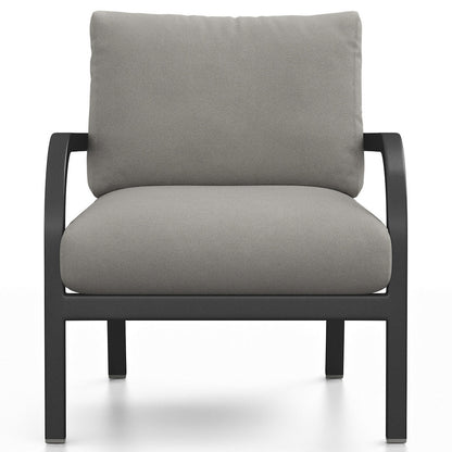 Navy Lounge Armchair