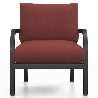 Navy Lounge Armchair