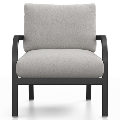 Navy Lounge Armchair