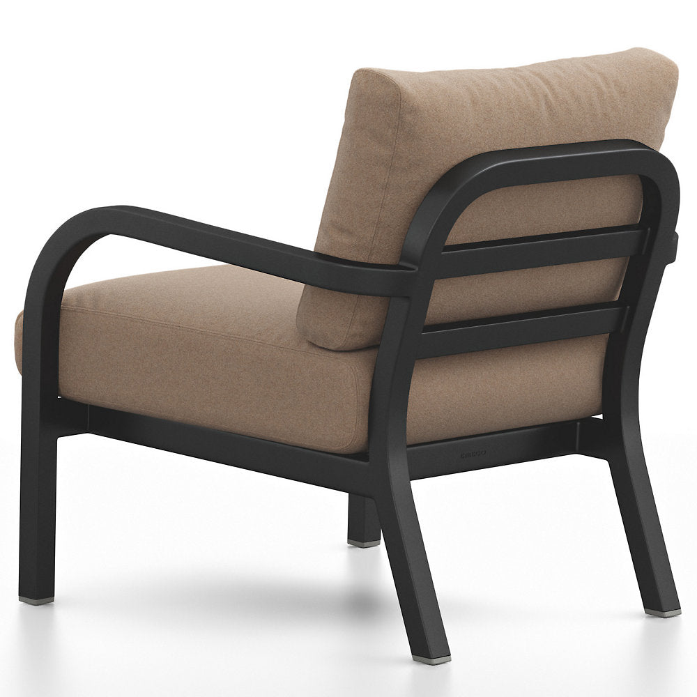 Navy Lounge Armchair
