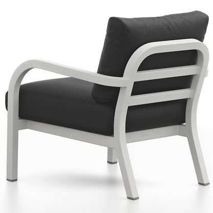 Navy Lounge Armchair
