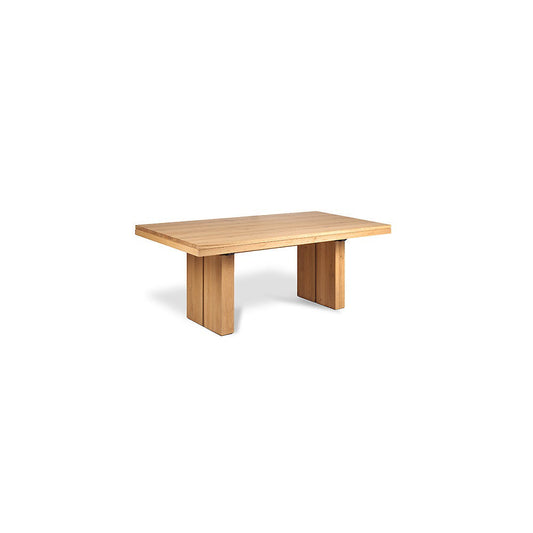 Oak Double Extendable Dining Table