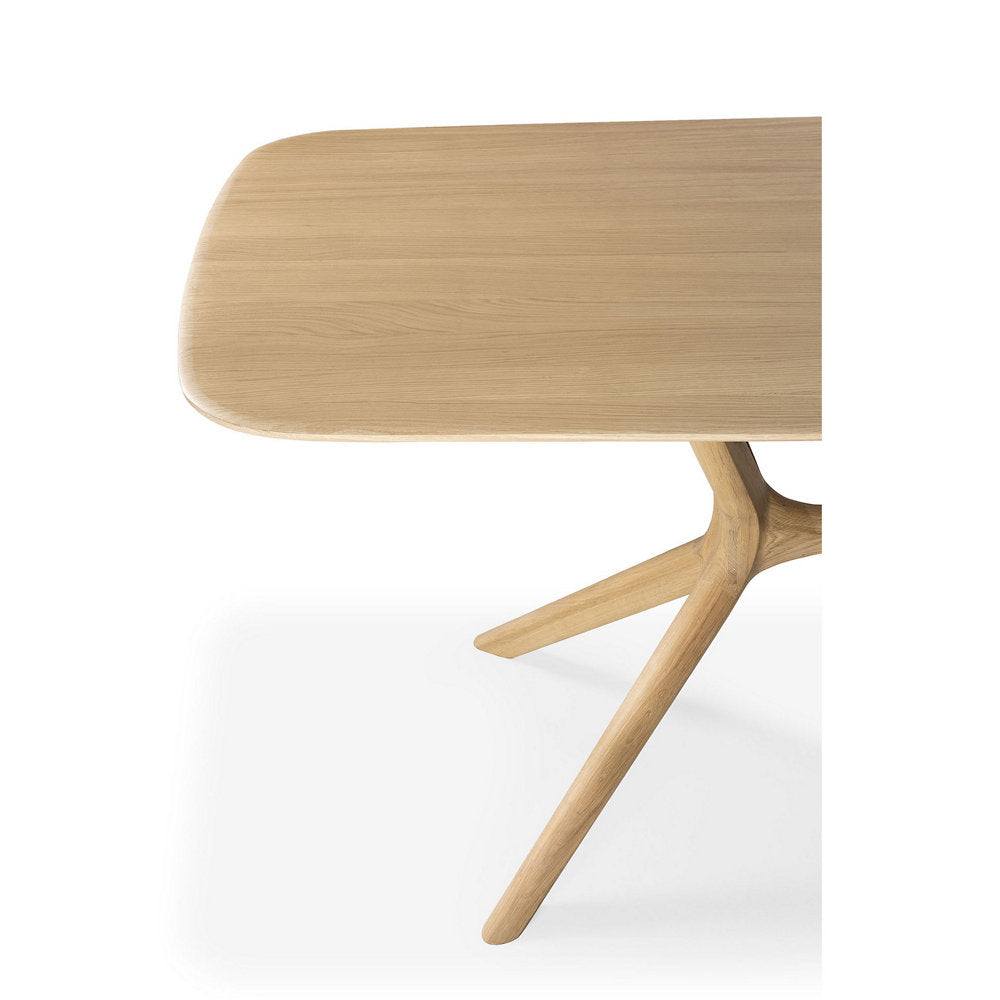 Oak X Dining Table