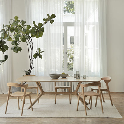 Oak X Dining Table