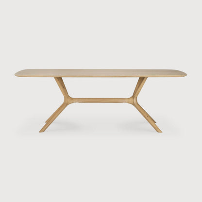 Oak X Dining Table