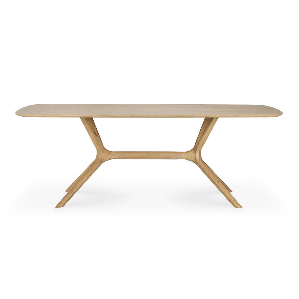 Oak X Dining Table