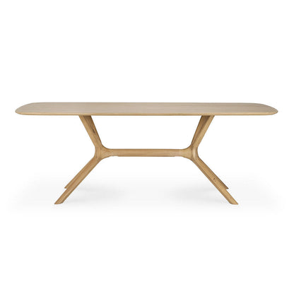 Oak X Dining Table