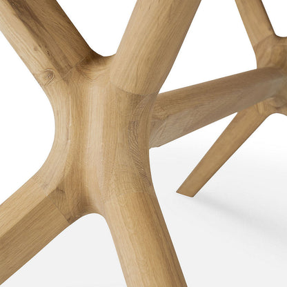 Oak X Dining Table