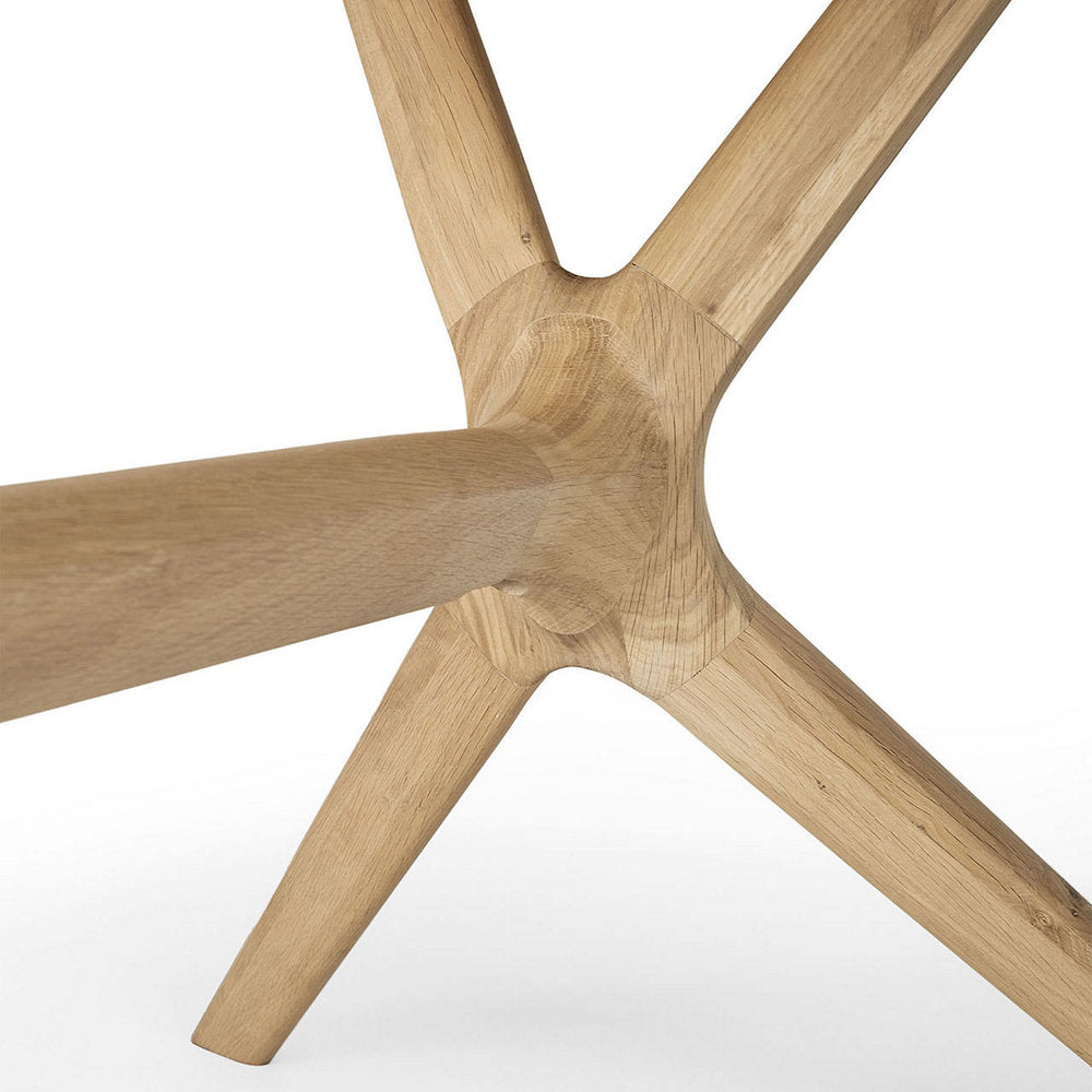 Oak X Dining Table