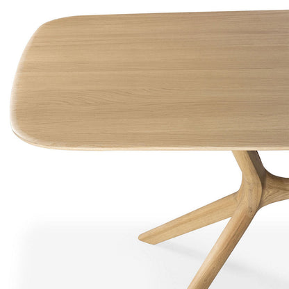 Oak X Dining Table