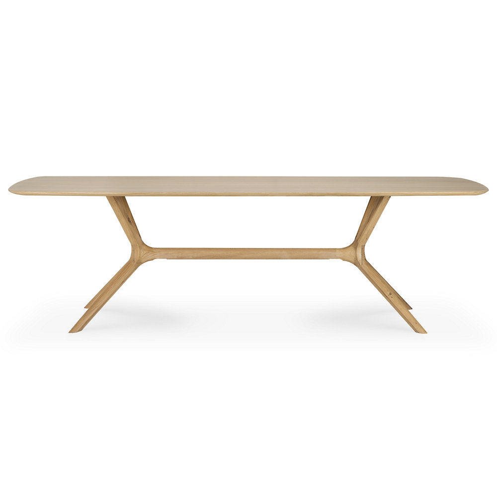 Oak X Dining Table