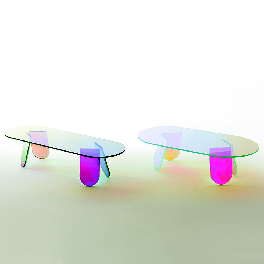 Shimmer Oval Coffee Table